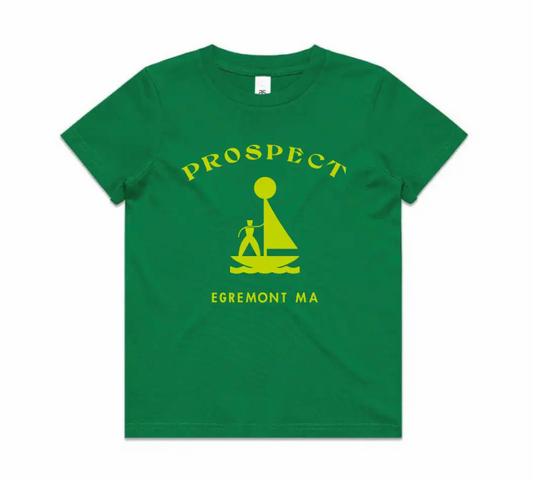 Glow in the Dark - Kids Short Sleeve T-Shirt in Kelly Green