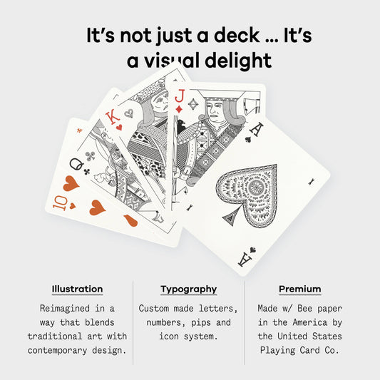 Playing Cards - Sandstone